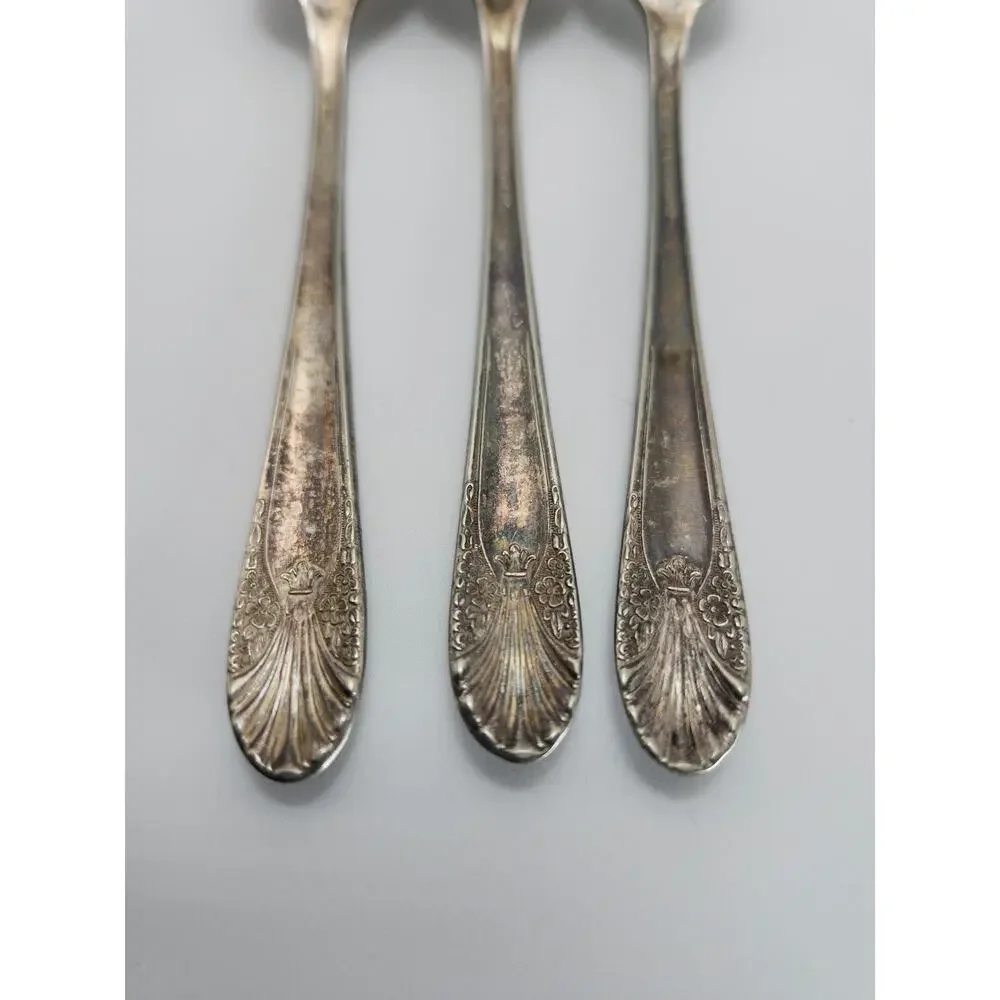 Radiance 1939 Crown Silverplate Salad Forks 6